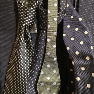 Elegant Black and Gold Polka Dot Men's Blazer